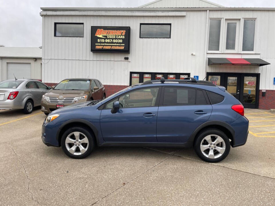 2013 Subaru XV Crosstrek for sale at Martinson's Used Cars in Altoona, IA