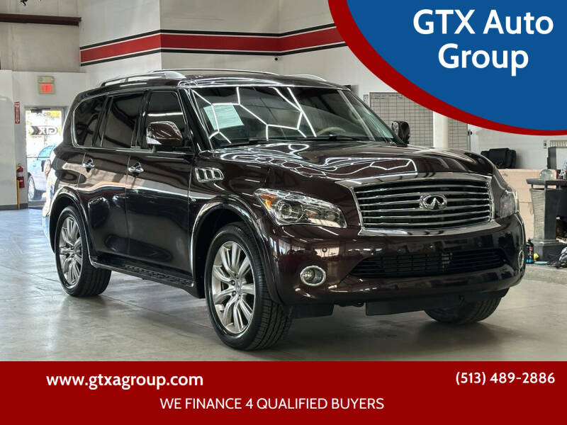 2014 Infiniti QX80 for sale at GTX Auto Group in West Chester OH