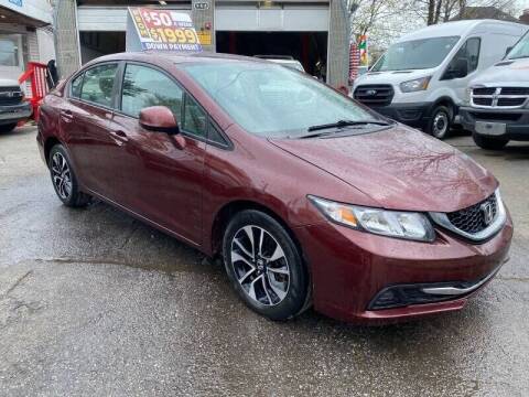 2013 Honda Civic for sale at Deleon Mich Auto Sales in Yonkers NY