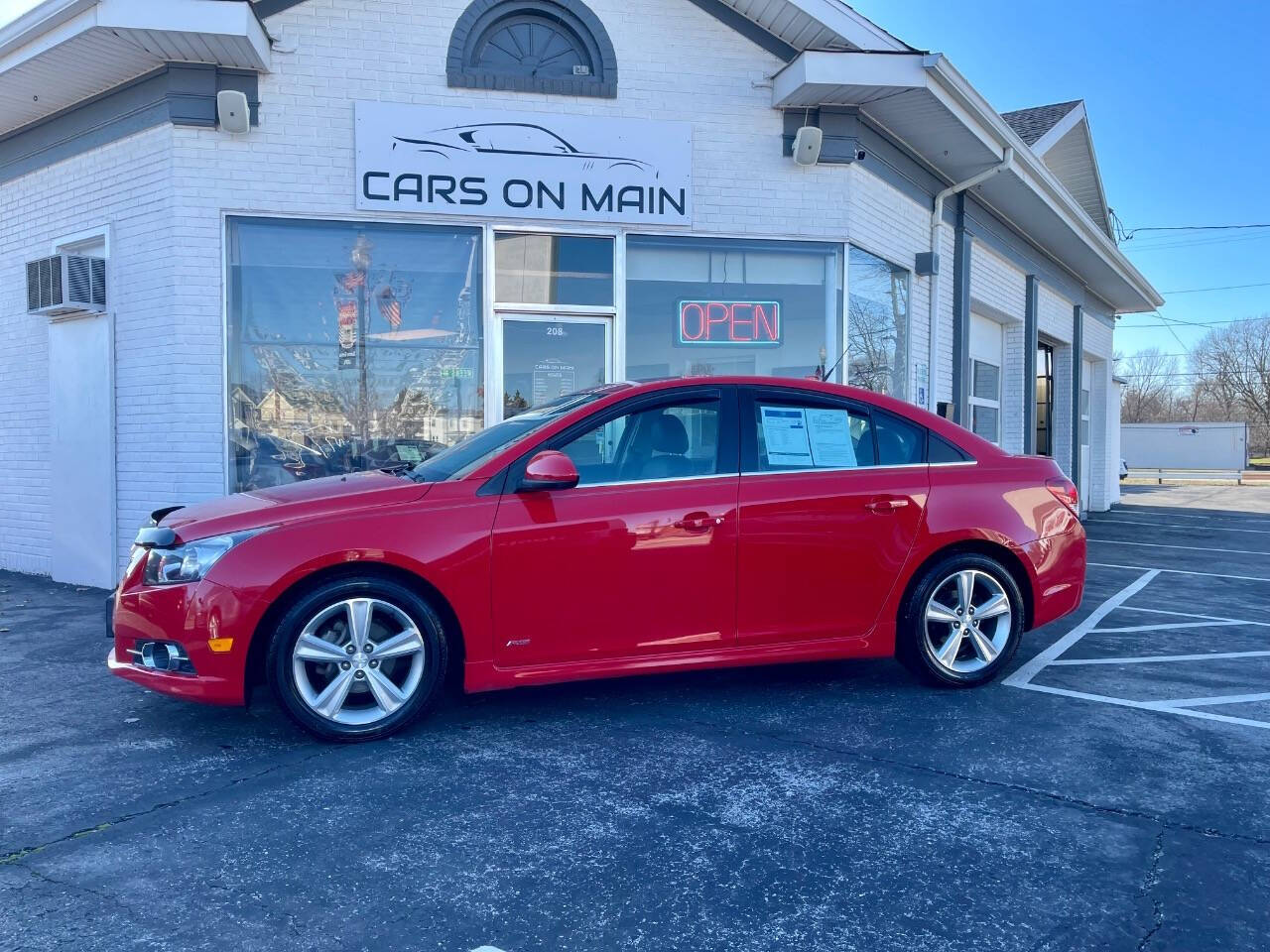 2014 Chevrolet Cruze for sale at Cars On Main in Findlay, OH