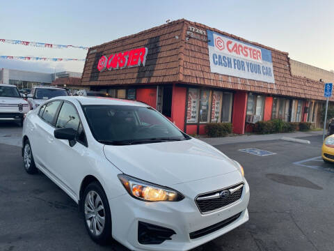 2019 Subaru Impreza for sale at CARSTER in Huntington Beach CA