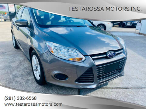 2014 Ford Focus for sale at Testarossa Motors Inc. in League City TX