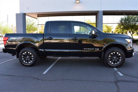 2019 Nissan Titan for sale at GOLDIES MOTORS in Phoenix AZ