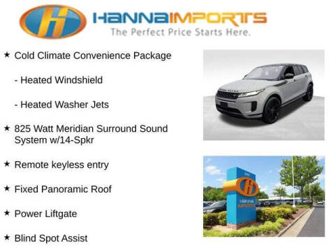 2020 Land Rover Range Rover Evoque SE