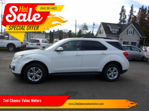 2011 Chevrolet Equinox for sale at 2nd Chance Value Motors in Roseburg OR