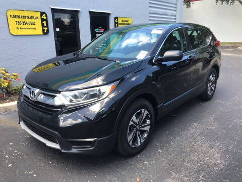 2017 Honda CR-V for sale at FLORIDA CAR TRADE LLC in Davie FL