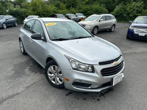 2016 Chevrolet Cruze Limited for sale at Bob Karl's Sales & Service in Troy NY