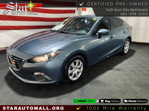 2016 Mazda MAZDA3 for sale at STAR AUTO MALL 512 in Bethlehem PA