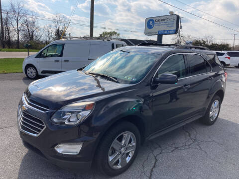 2016 Chevrolet Equinox for sale at R J Cackovic Auto Sales, Service & Rental in Harrisburg PA