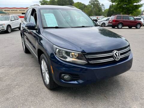 2013 Volkswagen Tiguan for sale at Atlantic Auto Sales in Garner NC