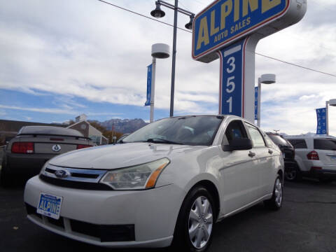 2011 Ford Focus for sale at Alpine Auto Sales in Salt Lake City UT