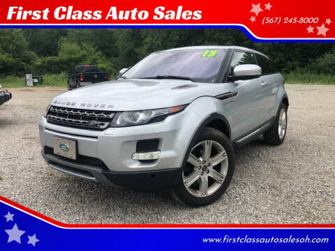 2013 Land Rover Range Rover Evoque Coupe for sale at First Class Auto Sales MI in Erie MI