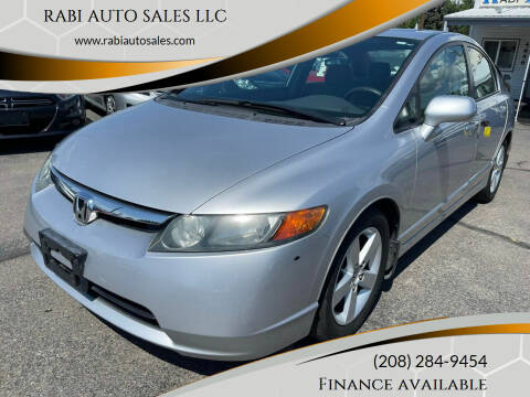 2006 Honda Civic for sale at RABI AUTO SALES LLC in Garden City ID