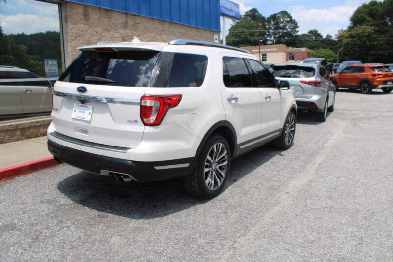 2018 Ford Explorer Platinum