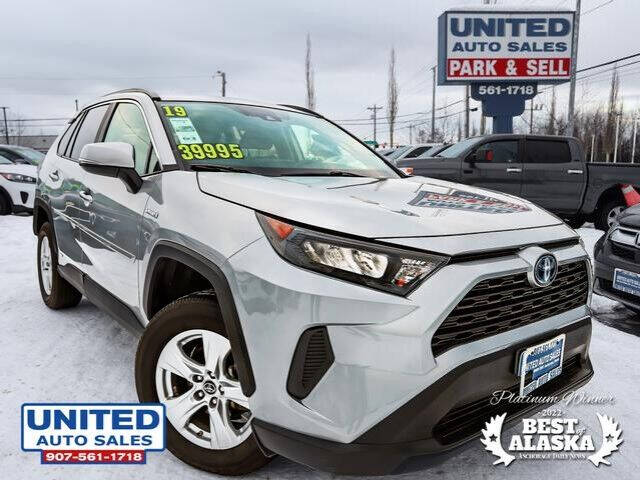 2019 Toyota RAV4 Hybrid for sale at United Auto Sales in Anchorage AK