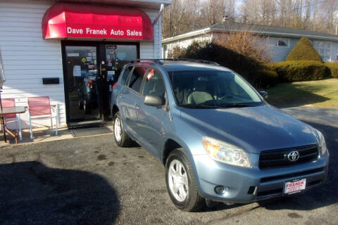 2007 Toyota RAV4 for sale at Dave Franek Automotive in Wantage NJ