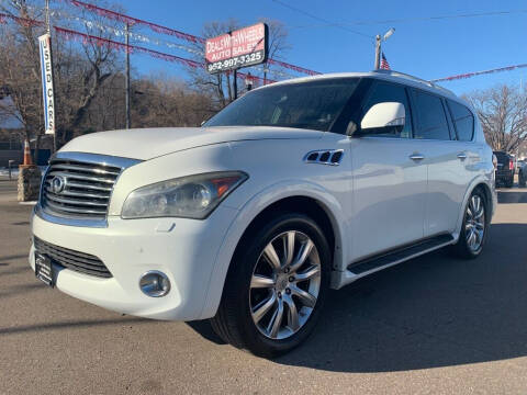 2011 Infiniti QX56 for sale at Dealswithwheels in Inver Grove Heights MN