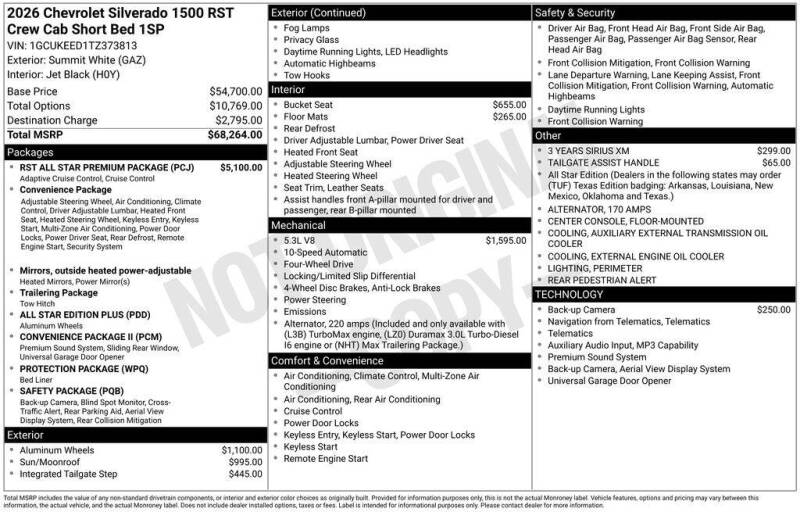 2026 Chevrolet Silverado 1500