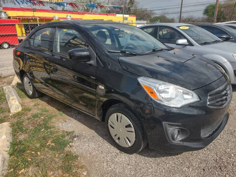 2017 Mitsubishi Mirage G4 for sale at DAMM CARS in San Antonio TX