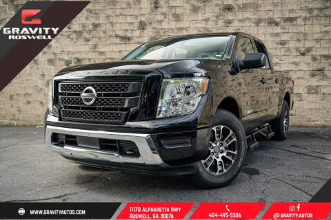 2022 Nissan Titan for sale at Gravity Autos Roswell in Roswell GA
