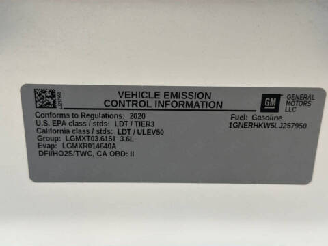 2020 Chevrolet Traverse LT Leather