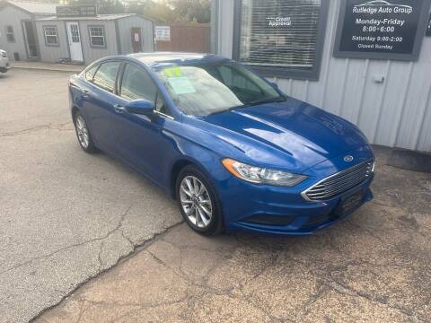 2017 Ford Fusion for sale at Rutledge Auto Group in Palestine TX