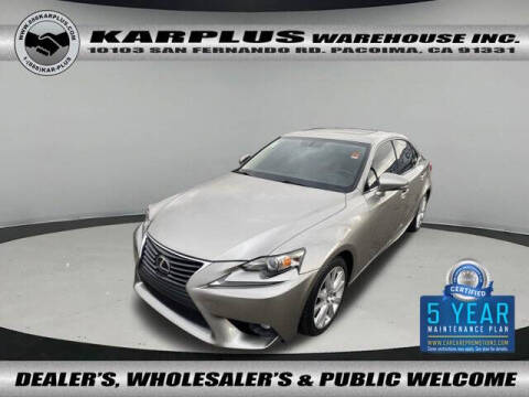 2016 Lexus IS 200t for sale at Karplus Warehouse in Pacoima CA