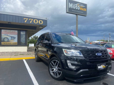 2017 Ford Explorer for sale at MotoMaxx in Spring Lake Park MN