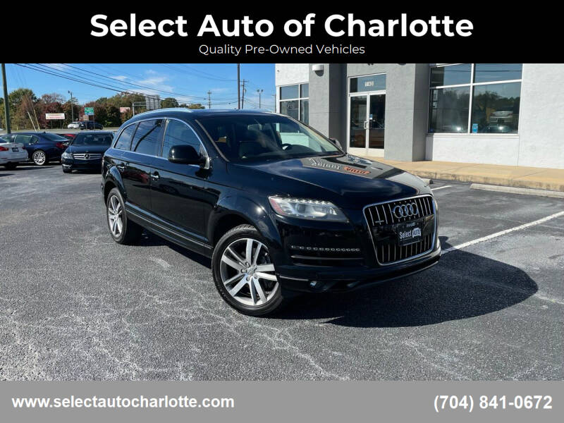 2015 Audi Q7 for sale at Select Auto of Charlotte in Matthews NC