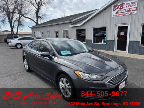 2018 Ford Fusion for sale at B & B Auto Sales in Brookings SD