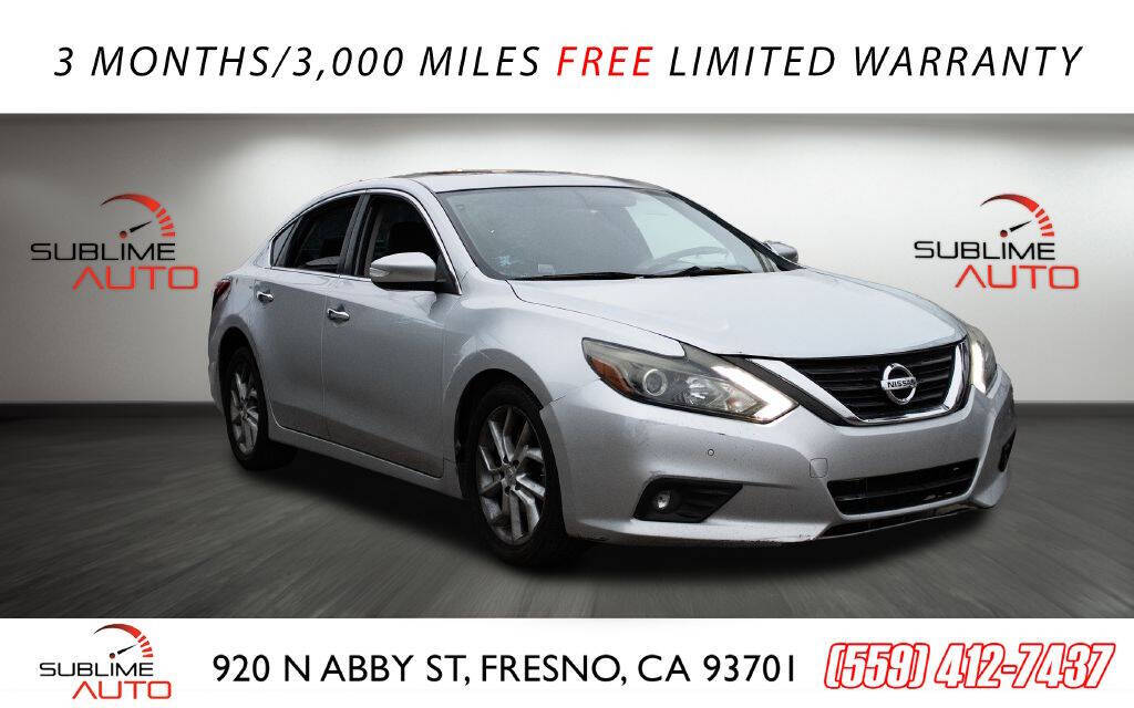 2017 Nissan Altima for sale at SUBLIME AUTO in Fresno, CA