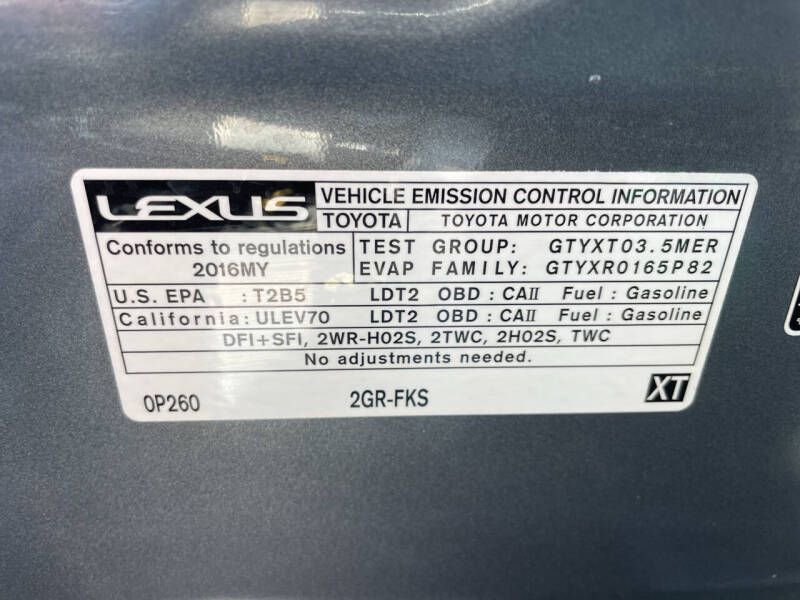 2016 Lexus RX 350