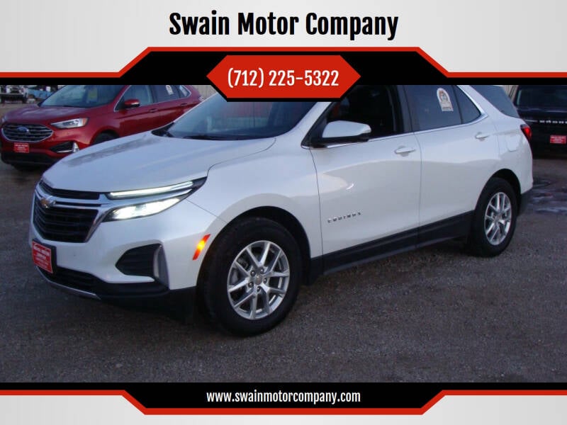 2022 Chevrolet Equinox for sale at Swain Motor Company in Cherokee IA