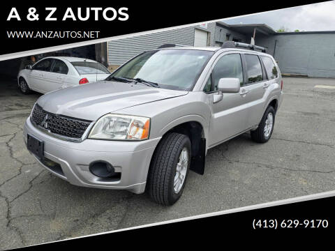 2011 Mitsubishi Endeavor for sale at A & Z AUTOS in Westfield MA