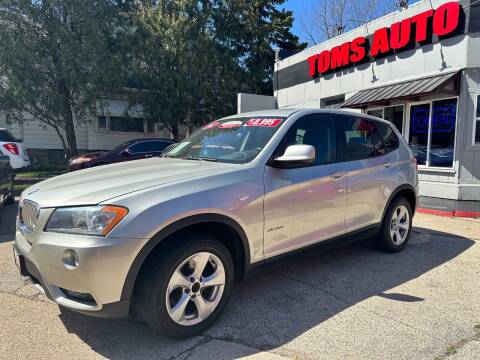 2012 BMW X3 for sale at Tom's Auto Sales in Milwaukee WI