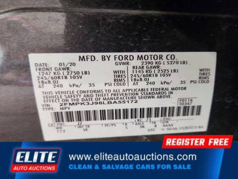 2020 Ford Edge SEL