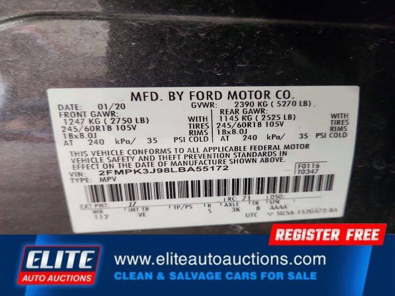2020 Ford Edge SEL