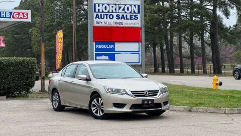 2014 Honda Accord for sale at Horizon Auto Sales in Raleigh NC