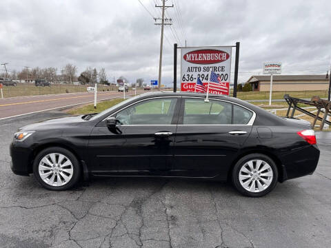 2015 Honda Accord for sale at MYLENBUSCH AUTO SOURCE in O'Fallon MO