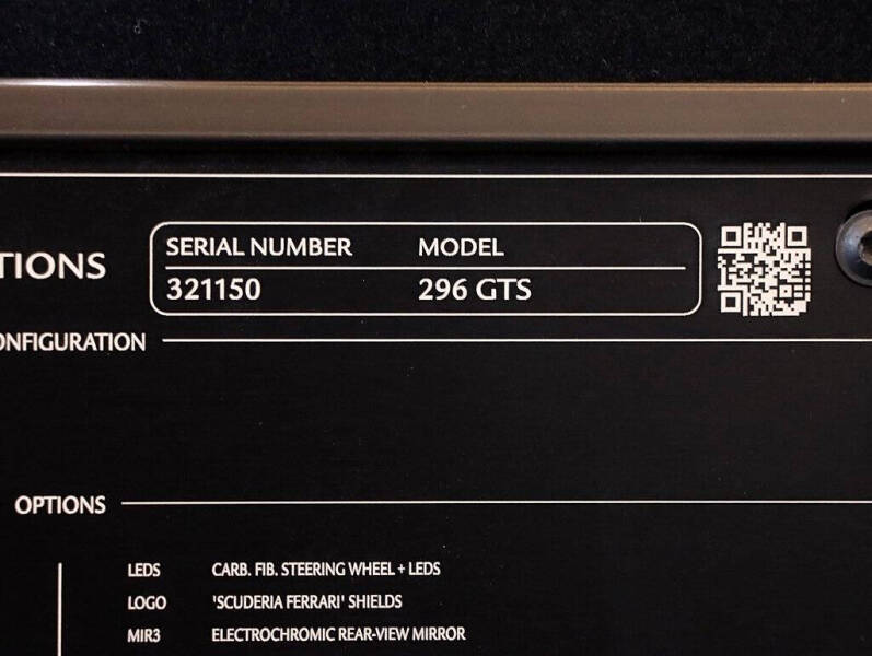 2025 Ferrari 296 GTS