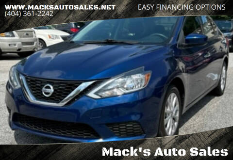 2017 Nissan Sentra for sale at Mack's Auto Sales in Forest Park GA