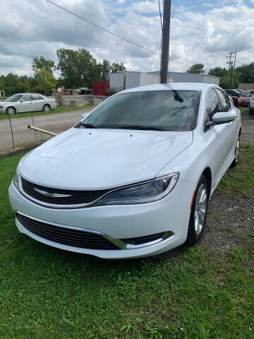 2016 Chrysler 200 for sale at DuShane Sales in Tecumseh MI