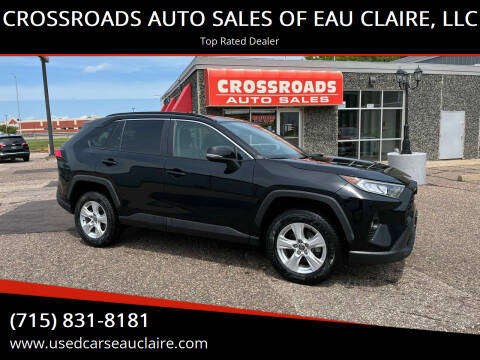 2021 Toyota RAV4 for sale at CROSSROADS AUTO SALES OF EAU CLAIRE, LLC in Eau Claire WI