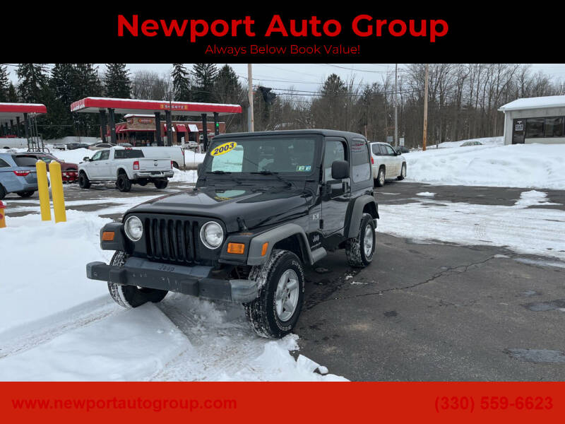 2003 Jeep Wrangler for sale at Newport Auto Group in Boardman OH