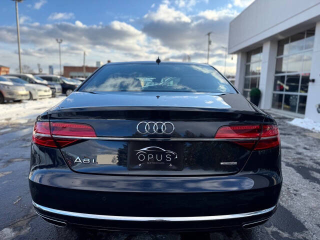 2016 Audi A8 L for sale at Opus Motorcars in Utica, MI