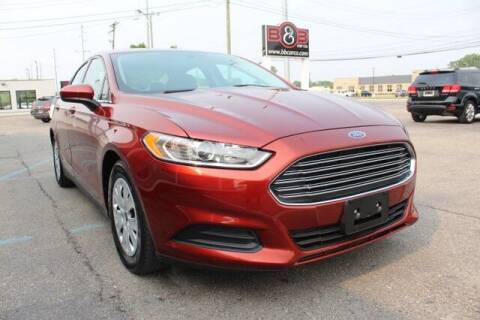 2014 Ford Fusion for sale at B & B Car Co Inc. in Clinton Township MI