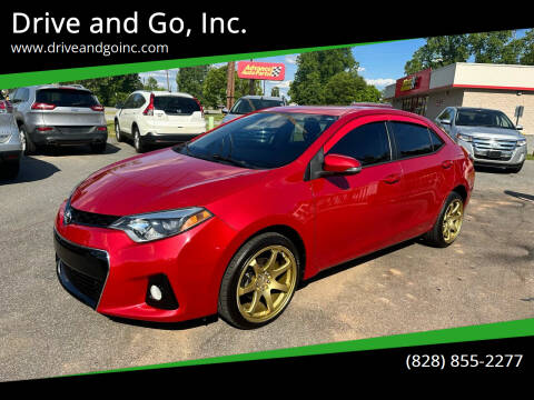 2016 Toyota Corolla for sale at Drive and Go, Inc. in Hickory NC