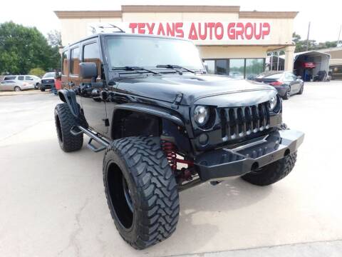 2015 Jeep Wrangler Unlimited for sale at Texans Auto Group in Spring TX