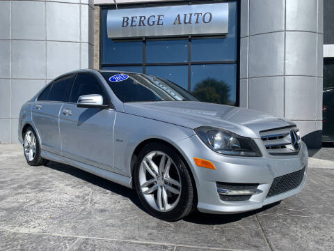 2012 Mercedes-Benz C-Class for sale at Berge Auto in Orem UT