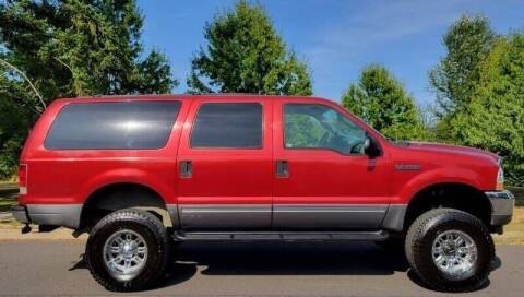 2004 Ford Excursion for sale at CLEAR CHOICE AUTOMOTIVE in Milwaukie OR